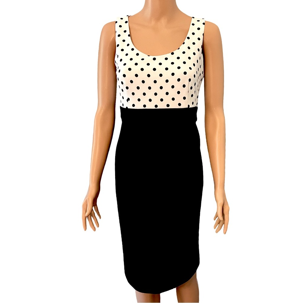 Black and white dress by Nicolette.